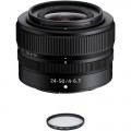 Nikon NIKKOR Z 24-50mm f/4-6.3 Lens with UV Filter Kit