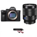Sony Alpha a7R III Mirrorless Digital Camera with 24-70mm f/4 Lens and Microphone Kit