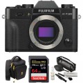 FUJIFILM X-T30 Mirrorless Digital Camera Body with Accessories Kit (Black)