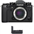 FUJIFILM X-T3 Mirrorless Digital Camera Body with Battery Grip Kit (Black)