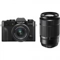 FUJIFILM X-T30 Mirrorless Digital Camera with 15-45mm and 50-230mm Lenses Kit (Black/Black)