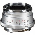 Voigtlander Ultron Vintage Line 35mm f/2 Aspherical Type II VM Lens (Silver)