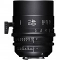 Sigma 40mm T1.5 FF Canon EF Mount High-Speed Prime Lens (Feet)