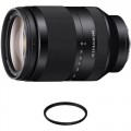 Sony FE 24-240mm f/3.5-6.3 OSS Lens with UV Filter Kit
