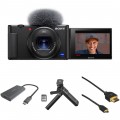 Sony ZV-1 Digital Camera with Home Streaming Kit (Black)