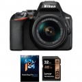 Nikon D3500 DSLR Camera with 18-55mm Lens and Accessories Kit