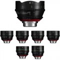 Canon CN-E Sumire Prime 7-Lens Kit (14, 20, 24, 35, 50, 85, 135mm (PL Mount, Feet)