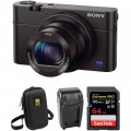 Sony Cyber-shot DSC-RX100 III Digital Camera with Accessories Kit