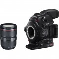 Canon EOS C100 Mark II with Dual Pixel CMOS AF & EF 24-105mm f4L IS II USM Zoom Lens Kit