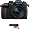 Panasonic Lumix DC-GH5 Mirrorless Micro Four Thirds Digital Camera with 12-60mm Lens and Microphone Kit
