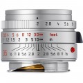 Leica Summicron-M 35mm f/2 ASPH Lens (Silver, Made in Portugal)